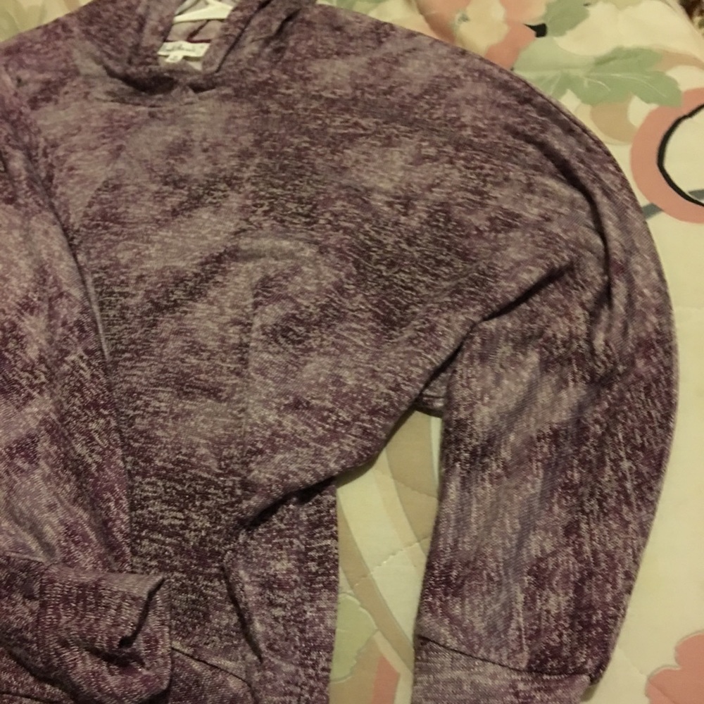 Hoodie Burgundy Sagging Sweater 💐🌸🌼🌷🌈